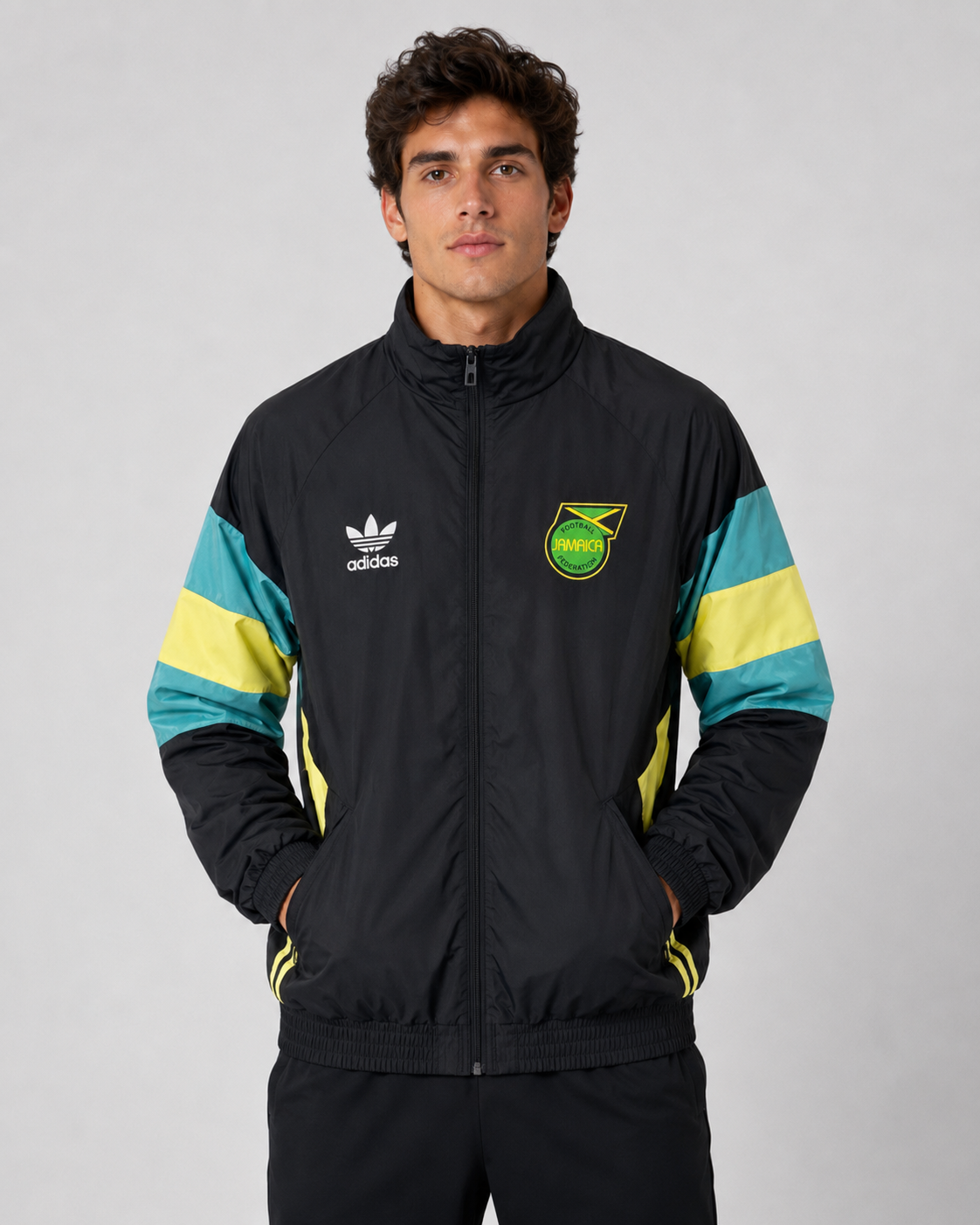 Campera Rompevientos Adidas Originals JAMAICA