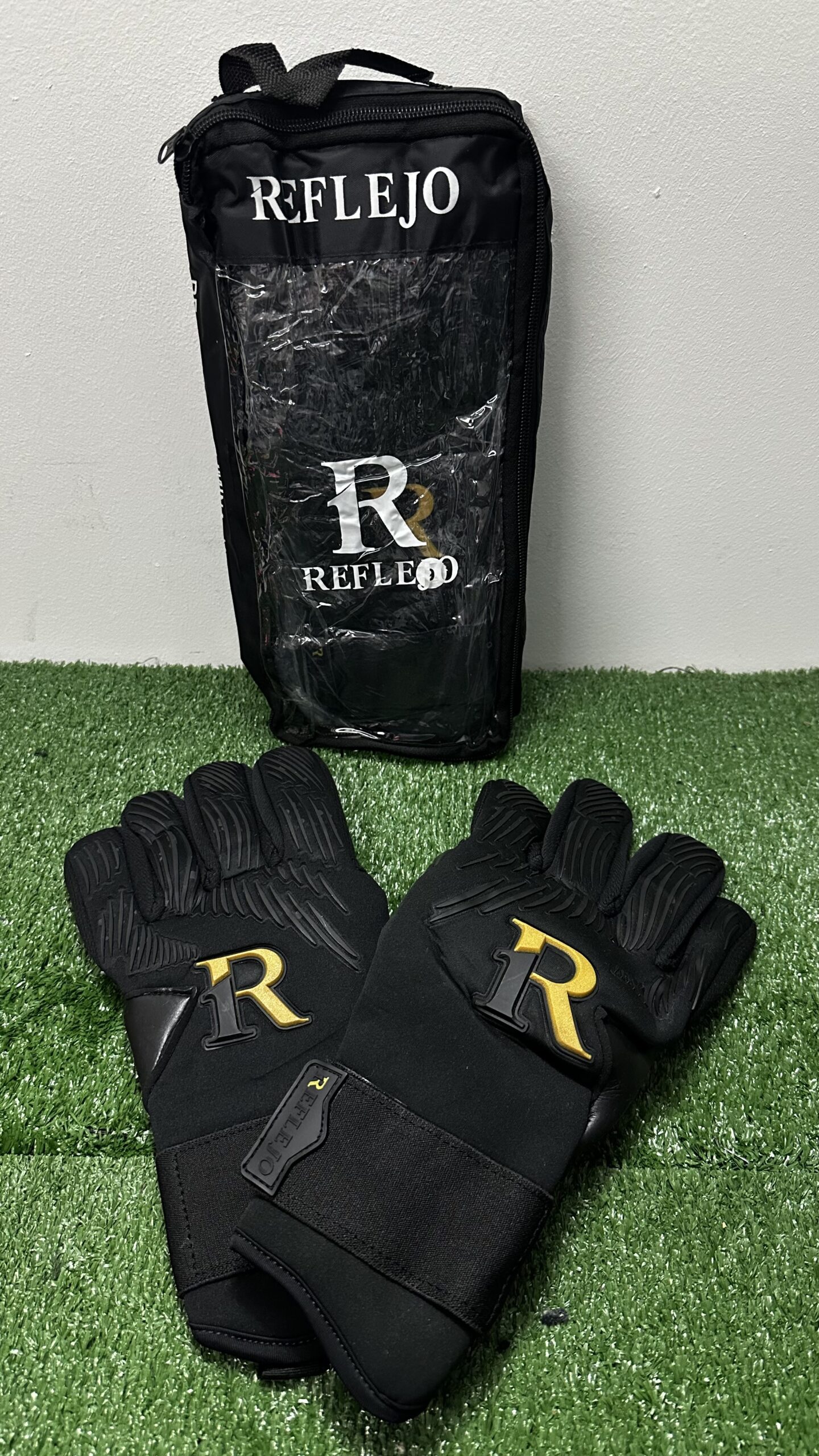 Guantes de Arquero REFLEJO Invictus Black Gold - Imagen 3