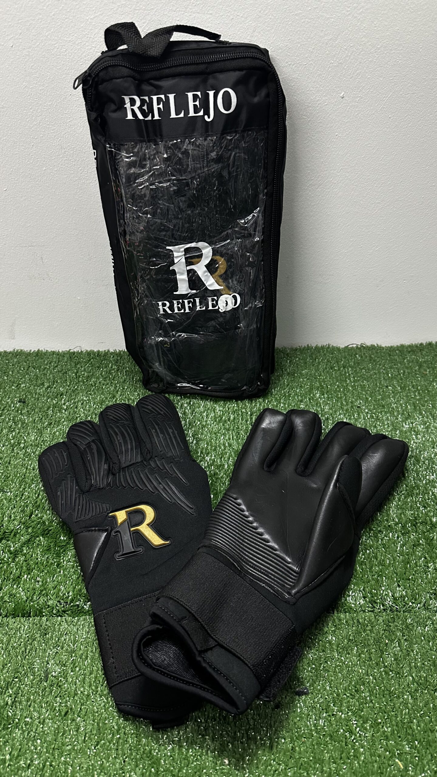 Guantes de Arquero REFLEJO Invictus Black Gold - Imagen 2