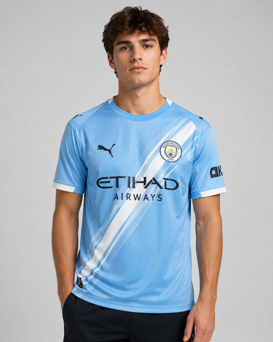 Camiseta Manchester City – Celeste