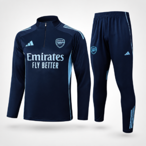Conjunto Arsenal Entrenamiento Azul Marino + Celeste