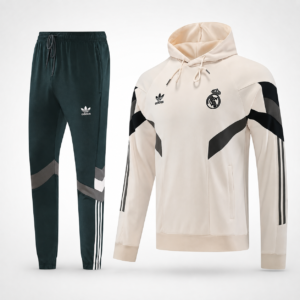 Conjunto Real Madrid Hoodie + Pantalón