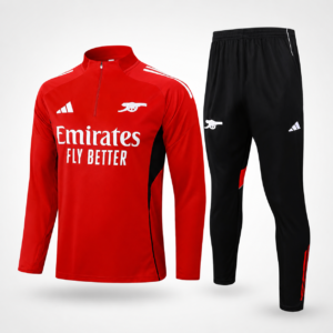 Conjunto Arsenal Entrenamiento Rojo + Negro