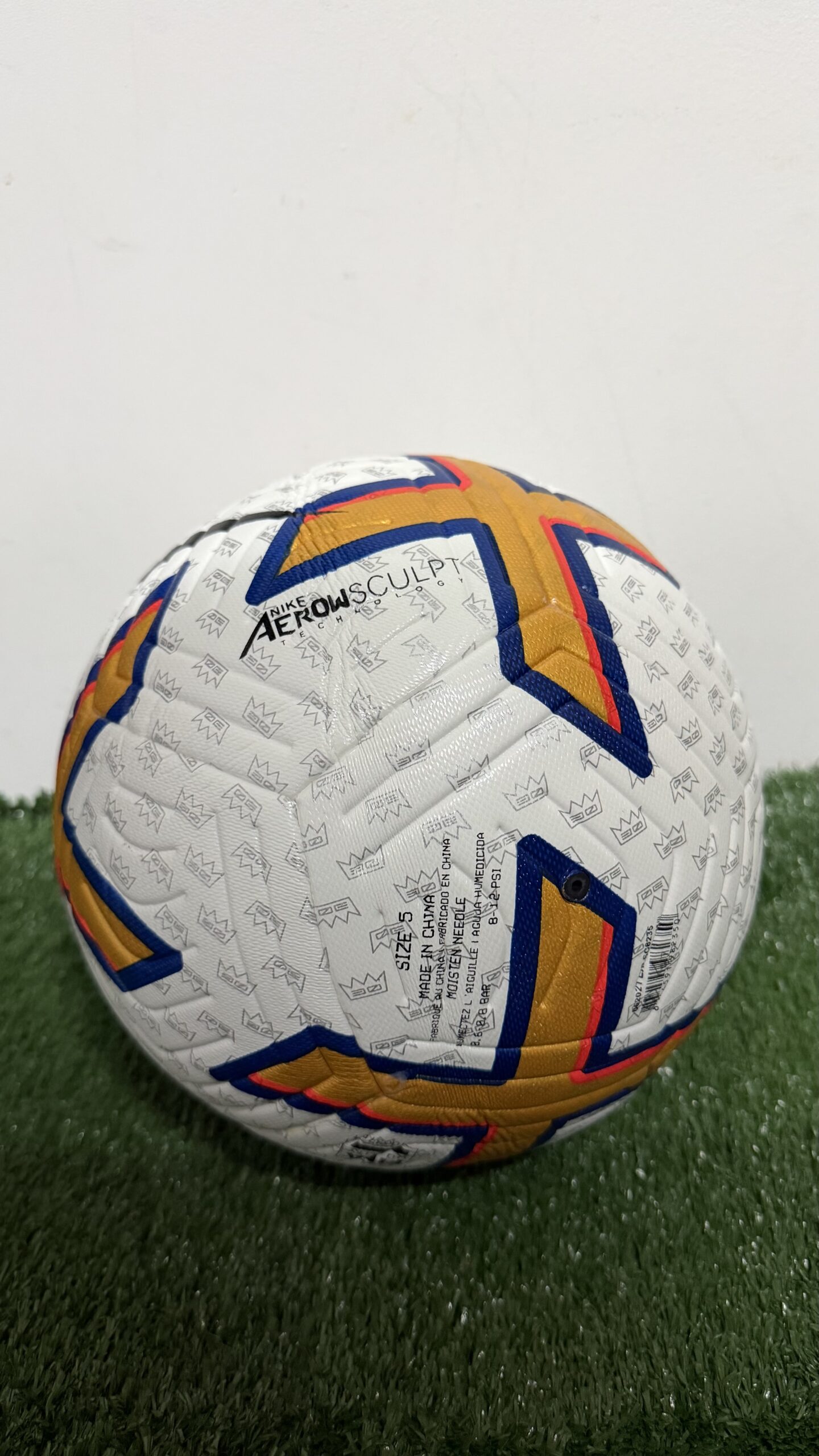 Pelota Nike Premier League 2022/23 White Gold Blue - Imagen 3